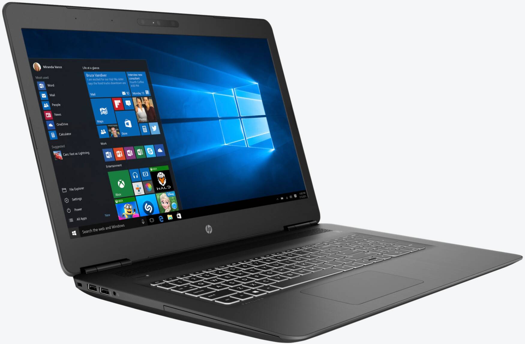 HP Pavilion 17-ab309ng Schwarz Tests & Daten