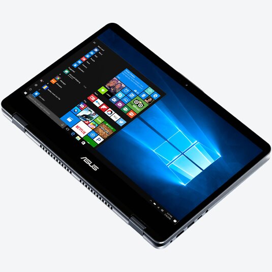 ASUS VivoBook Flip 14 TP410UA-EC405T Grau