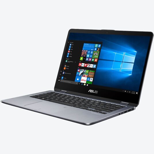 ASUS VivoBook Flip 14 TP410UA-EC405T Grau