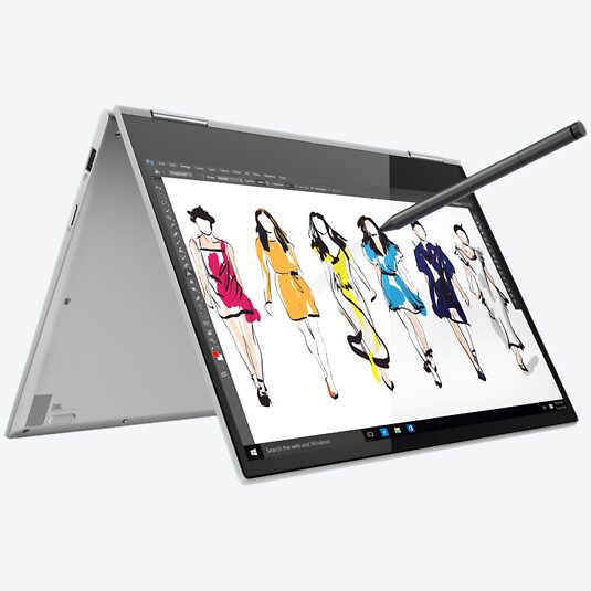Lenovo Yoga 730-15IWL Silber 81JS000GGE