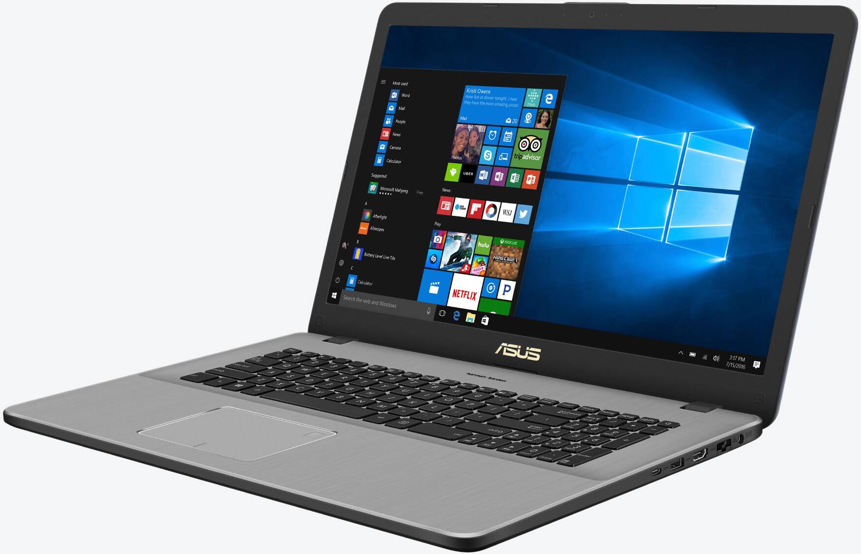 ASUS VivoBook Pro 17 N705UD-GC233T Tests & Daten