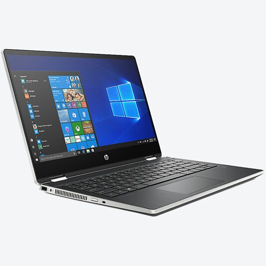 HP Pavilion x360 14-dh0006ng Schwarz/Silber