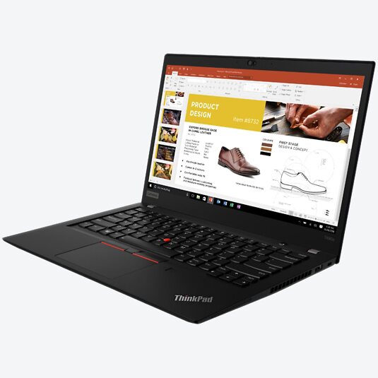 Lenovo ThinkPad T490s Schwarz 20NX002SGE