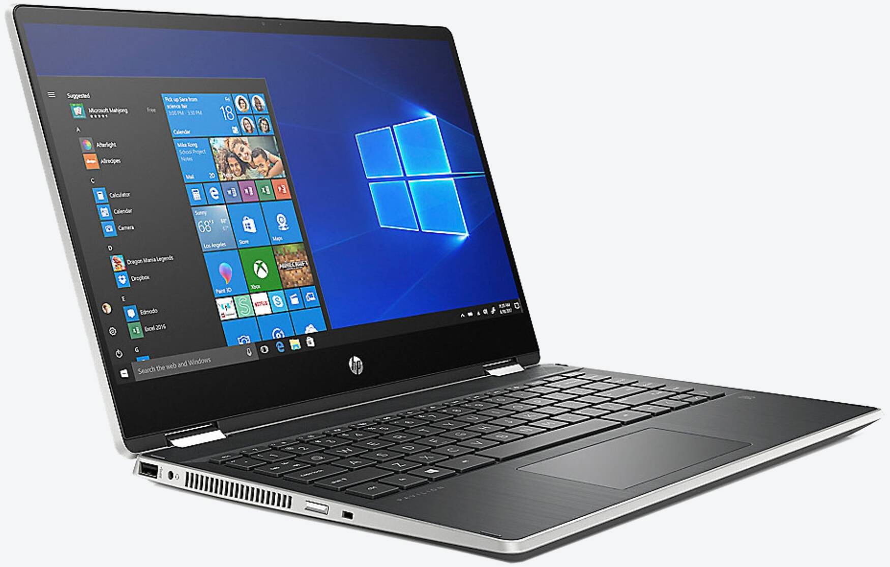 HP Pavilion x360 14-dh0226ng Schwarz/Silber Tests & Daten