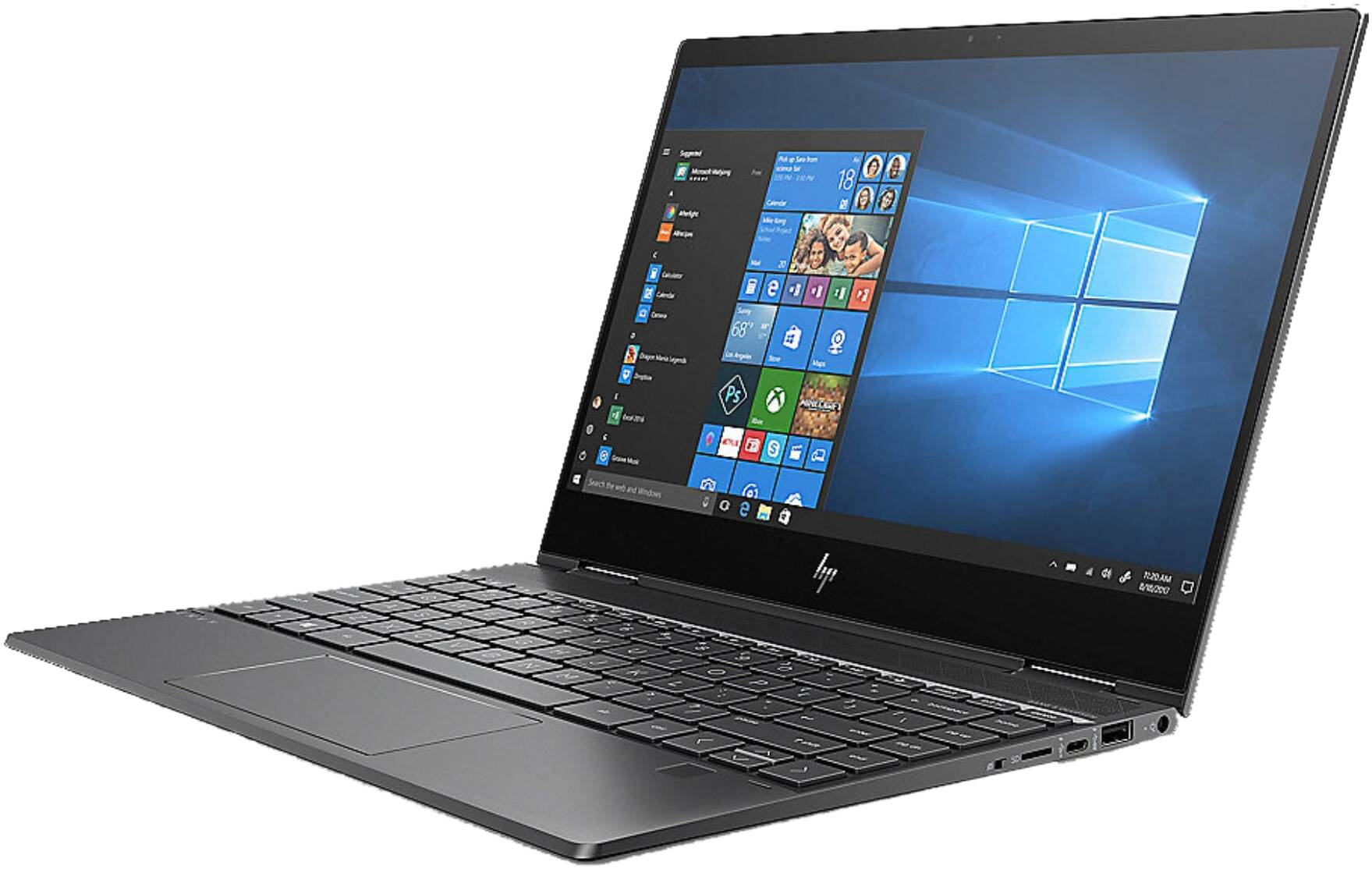 ▷ HP ENVY x360 13-ar0212ng Schwarz Tests & Daten