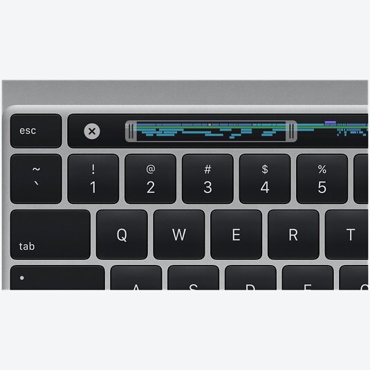 Apple MacBook Pro Retina 16'' mit Touchbar (Late 2019) Core i9-9880H, 16GB RAM, 1TB SSD, Grau