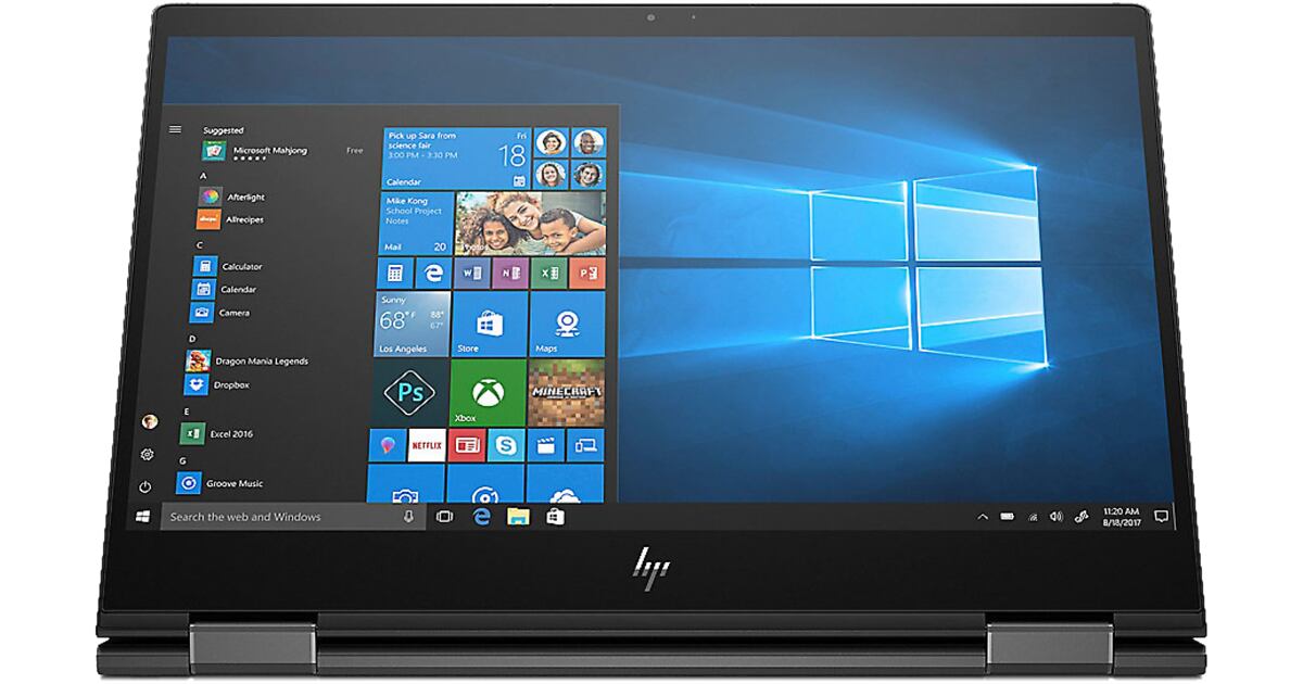 ▷ HP ENVY x360 13-ar0710ng Schwarz Tests & Daten