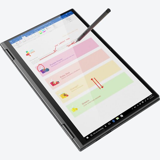 Lenovo Yoga C740-15IML Grau 81TD004GGE
