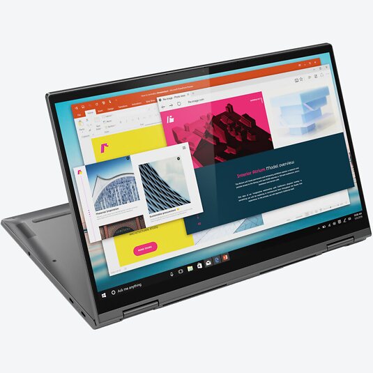 Lenovo Yoga C740-15IML Grau 81TD001LGE