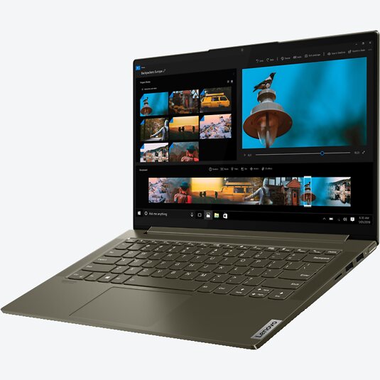 Lenovo Yoga Slim 7 14IIL05 Dunkelgrün 82A1003NGE