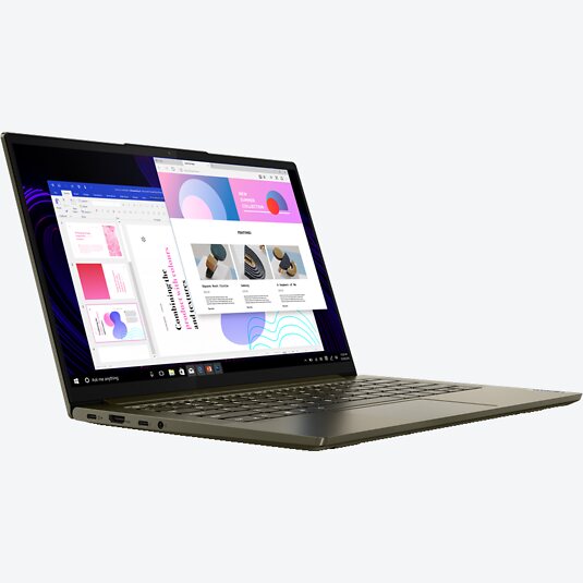 Lenovo Yoga Slim 7 14IIL05 Dunkelgrün 82A1003NGE