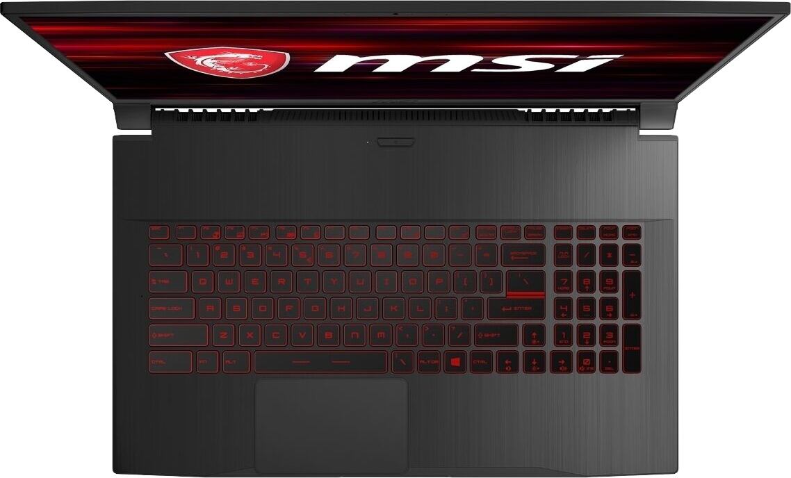 MSI GF75 10SDR 254 Thin Tests Daten
