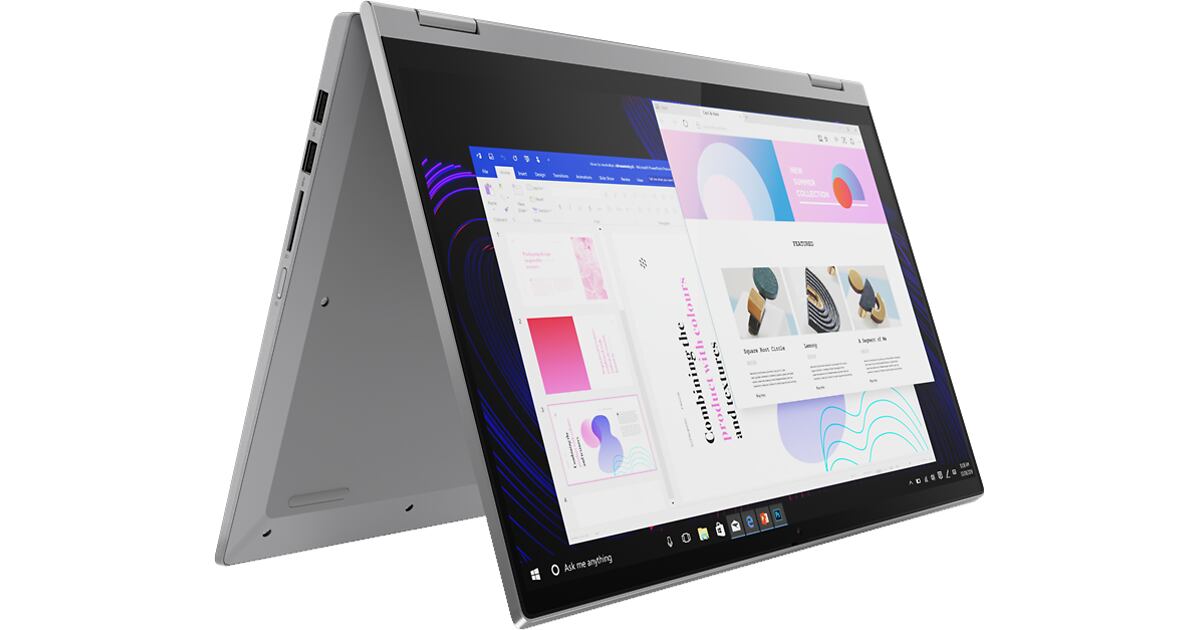 ▷ Lenovo IdeaPad Flex 5 15ALC05 Hellgrau 82HV001YGE Tests & Daten