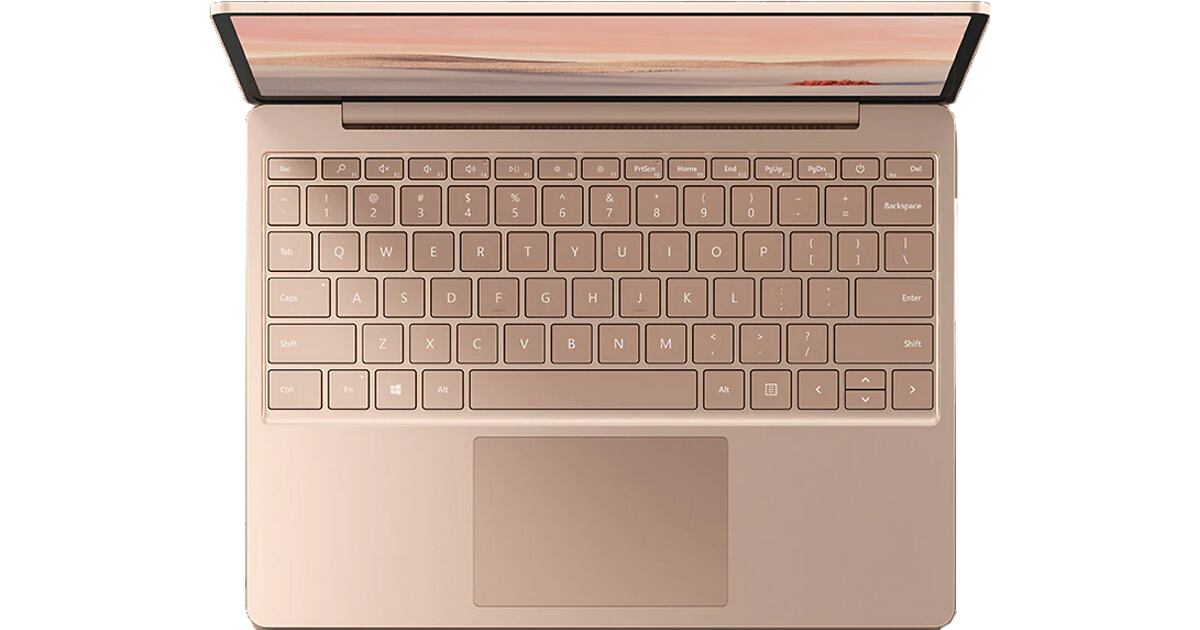 ▷ Microsoft Surface Laptop Go, 8GB RAM, 256GB SSD Sandstein Tests