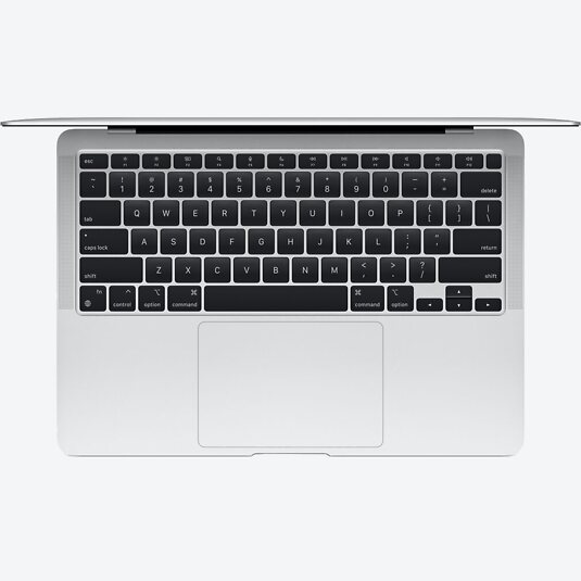 Apple MacBook Air (M1, 2020) 7-Core GPU, 16GB RAM, 256GB SSD, Silber