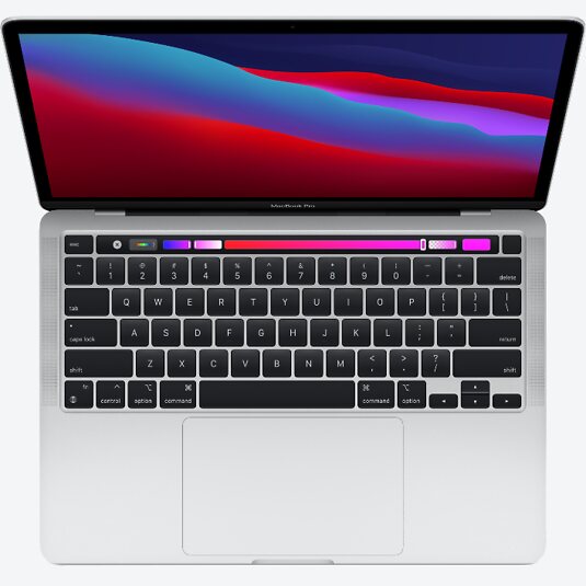 Apple MacBook Pro (M1, 2020) 8-Core GPU, 16GB RAM, 512GB SSD, Silber