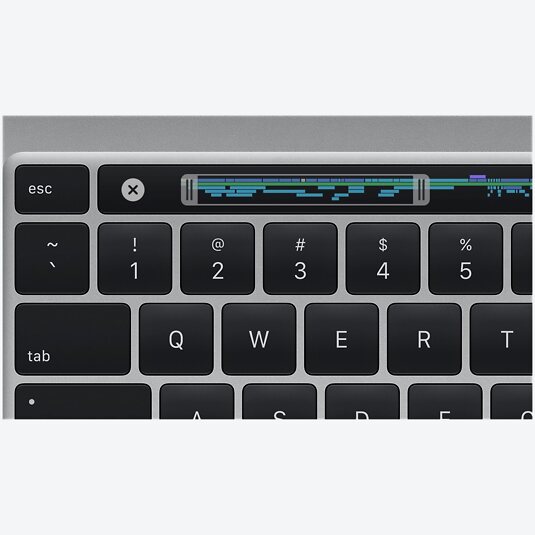 Apple MacBook Pro Retina 16'' mit Touchbar (Late 2019) Core i7-9880H, 16GB RAM, 1TB SSD, Silber