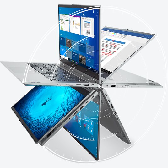 Lenovo ThinkBook 14s Yoga Grau 20WE005PGE