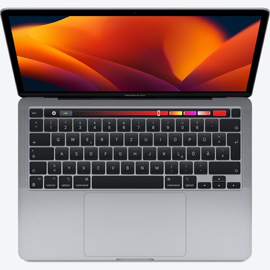 Apple MacBook Pro (M2, 2022) 10-Core-GPU, 16GB RAM, 512GB SSD, Space Grau