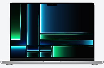 Abbildung des Notebooks Apple MacBook Pro 14" 2023 - M2 Max 12C-CPU/30C-GPU, 32GB, 1TB, Silber, MPHK3D/A