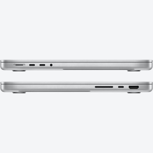 Apple MacBook Pro 14" 2023 - M2 Pro 12C-CPU/19C-GPU, 16GB, 1TB, Silber, MPHJ3D/A