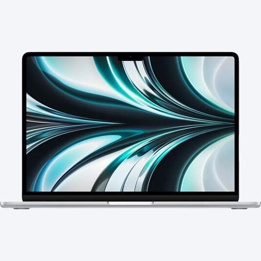 Apple MacBook Air (M2, 2022) 8-Core GPU, 8GB RAM, 256GB SSD, Silber