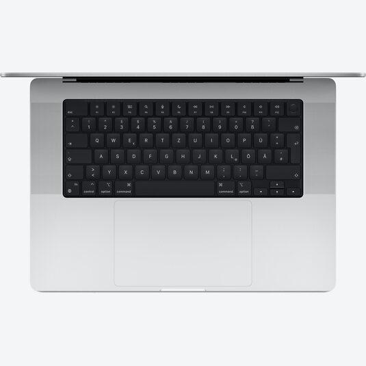 Apple MacBook Pro 16" 2023 - M2 Pro 12C-CPU/19C-GPU, 16GB, 512GB, Silber, MNWC3D/A