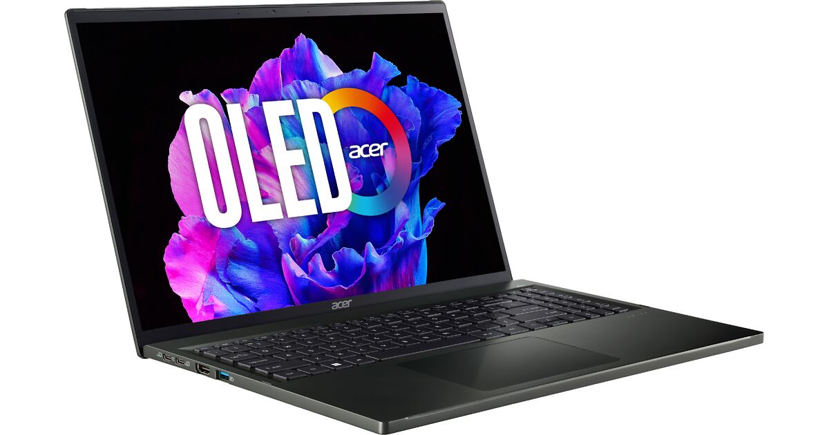 Acer 16.0型ノートパソコン Swift Edge 3.2K/120Hz対応16型OLED搭載で1.23kgの薄軽ノート「Swift Edge」。今度