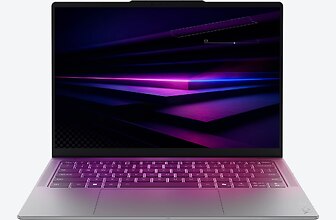 Abbildung des Notebooks Lenovo Yoga Slim 7 Aura Edition 14IPH11 83QMCTO1WWDE2