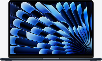 Apple MacBook Air 13" 2026 - M5 10C-CPU/10C-GPU, 16GB RAM, 1TB SSD, Mitternacht, MDHF4D/A