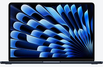 Abbildung des Notebooks Apple MacBook Air 13" 2026 - M5 10C-CPU/8C-GPU, 16GB RAM, 512GB SSD, Mitternacht, MDHE4D/A