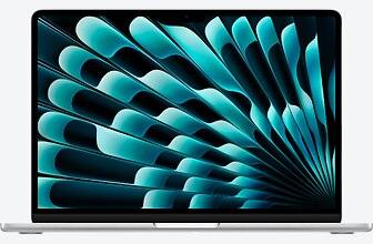 Abbildung des Notebooks Apple MacBook Air 13" 2026 - M5 10C-CPU/10C-GPU, 24GB RAM, 1TB SSD, Silber, MDH94D/A