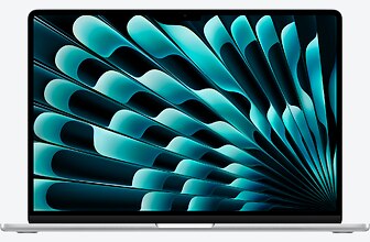 Abbildung des Notebooks Apple MacBook Air 15" 2026 - M5 10C-CPU/10C-GPU, 16GB RAM, 1TB SSD, Silber, MDVA4D/A