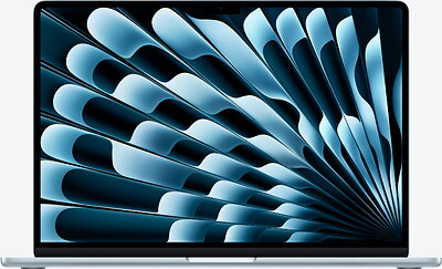 Apple MacBook Air 15" 2026 - M5 10C-CPU/10C-GPU, 24GB RAM, 1TB SSD, Himmelblau, MDVU4D/A
