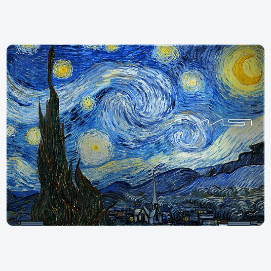 MSI Prestige 14 Flip AI+ The Starry Night